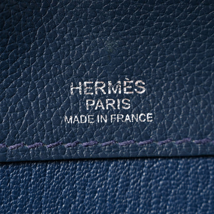 Hermes Evercolor Flash Pouch  Bleu Saphir 6 of 10