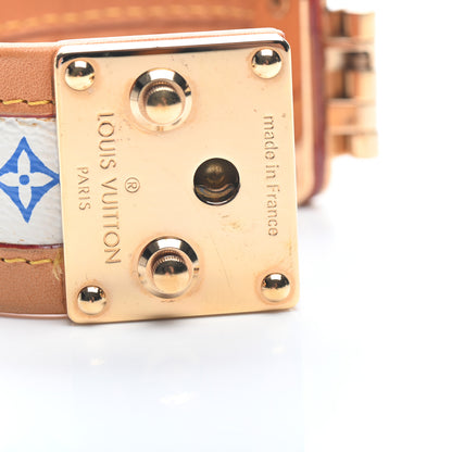 Louis Vuitton Monogram Multicolor S Lock Bracelet White 7 of 8