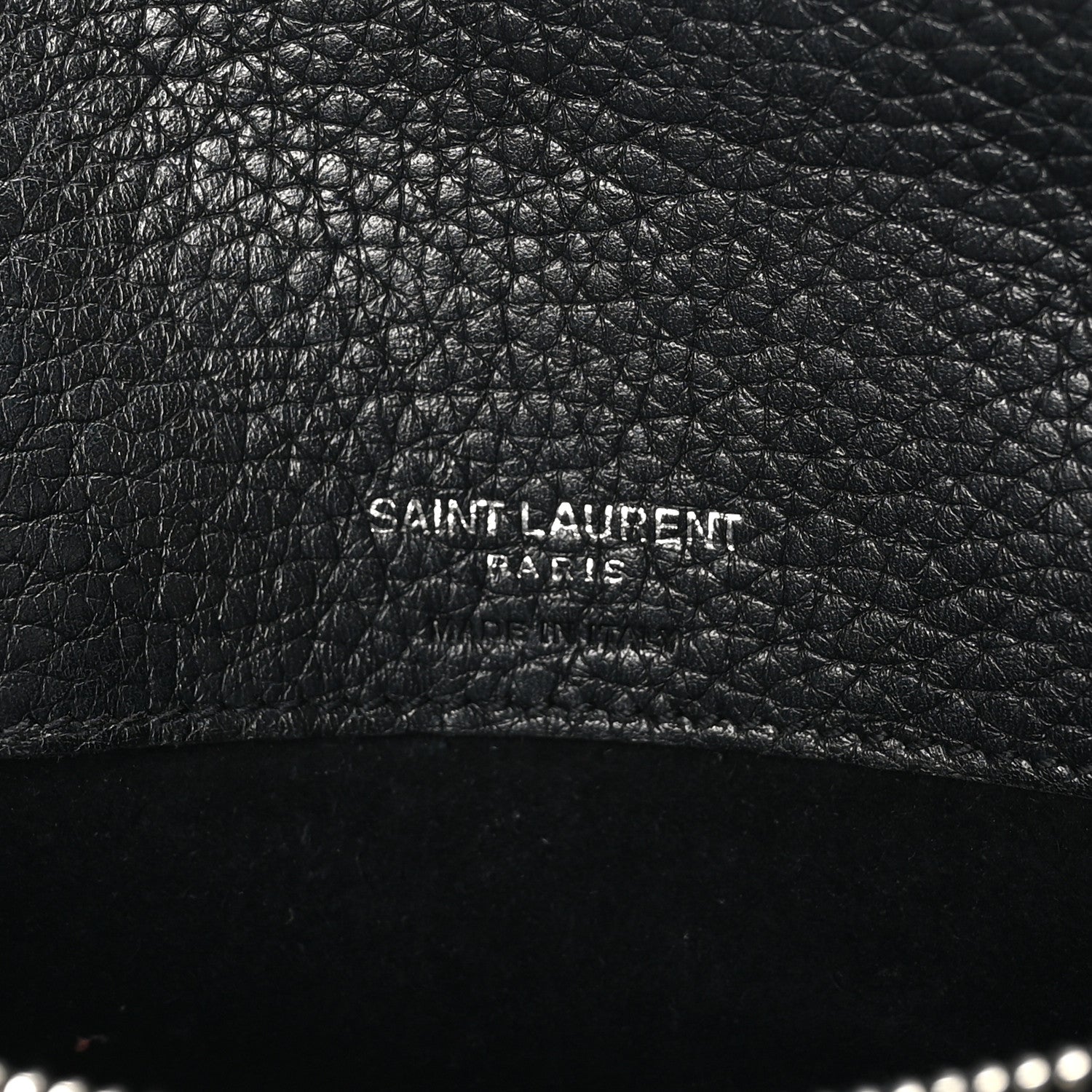 Saint Laurent Grained Calfskin Baby Sac De Jour Souple Black 7 of 11