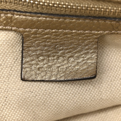 Gucci Monogram Medium Bella Tote Gold 6 of 17