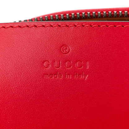 Gucci Calfskin Matelasse Chevron GG Marmont Sling Shoulder Bag Rosso 2 of 11