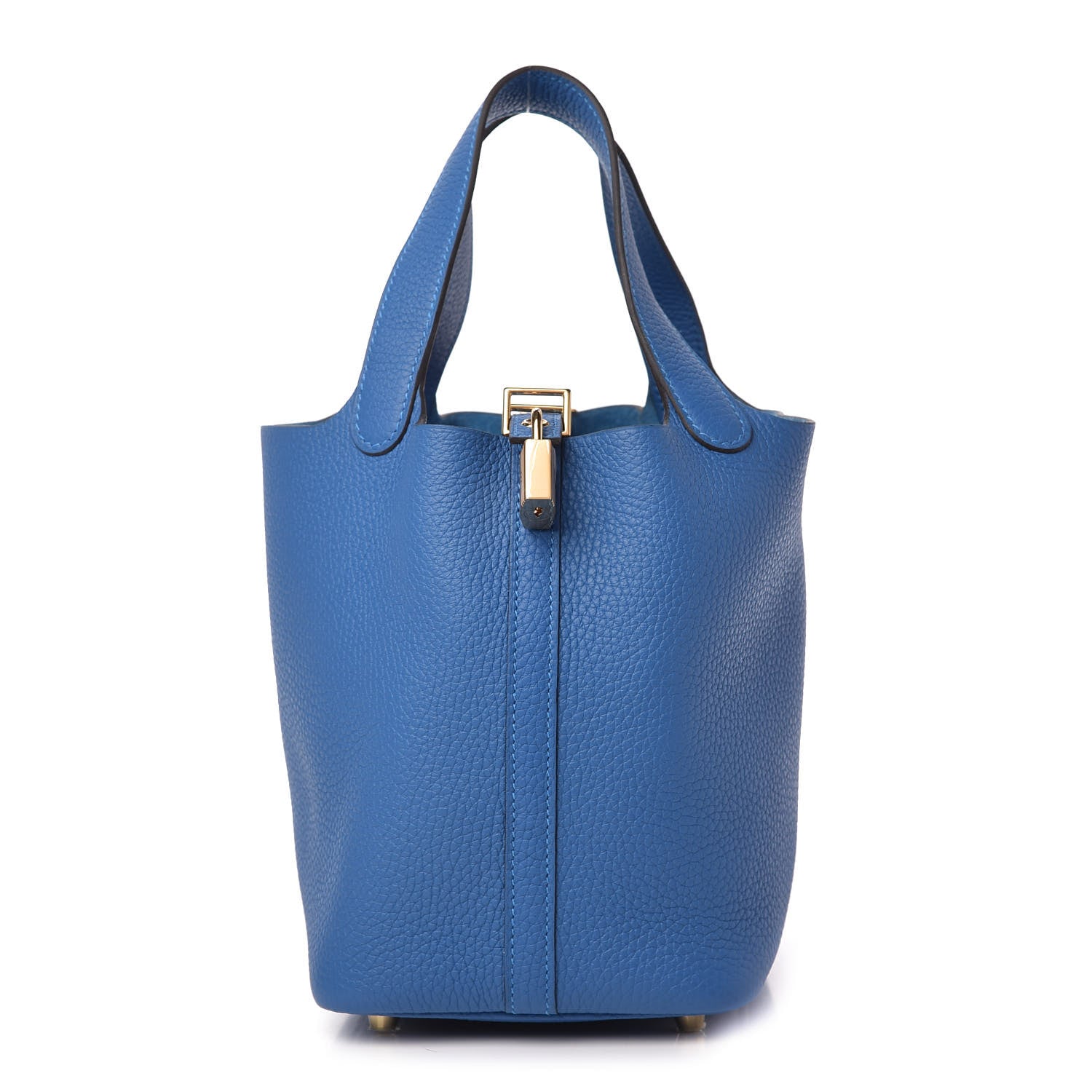 Hermes Taurillon Clemence Picotin Lock 18 PM Mykonos 1 of 10