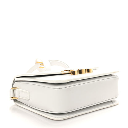 Celine Shiny Calfskin Teen Triomphe Arctic White 4 of 9