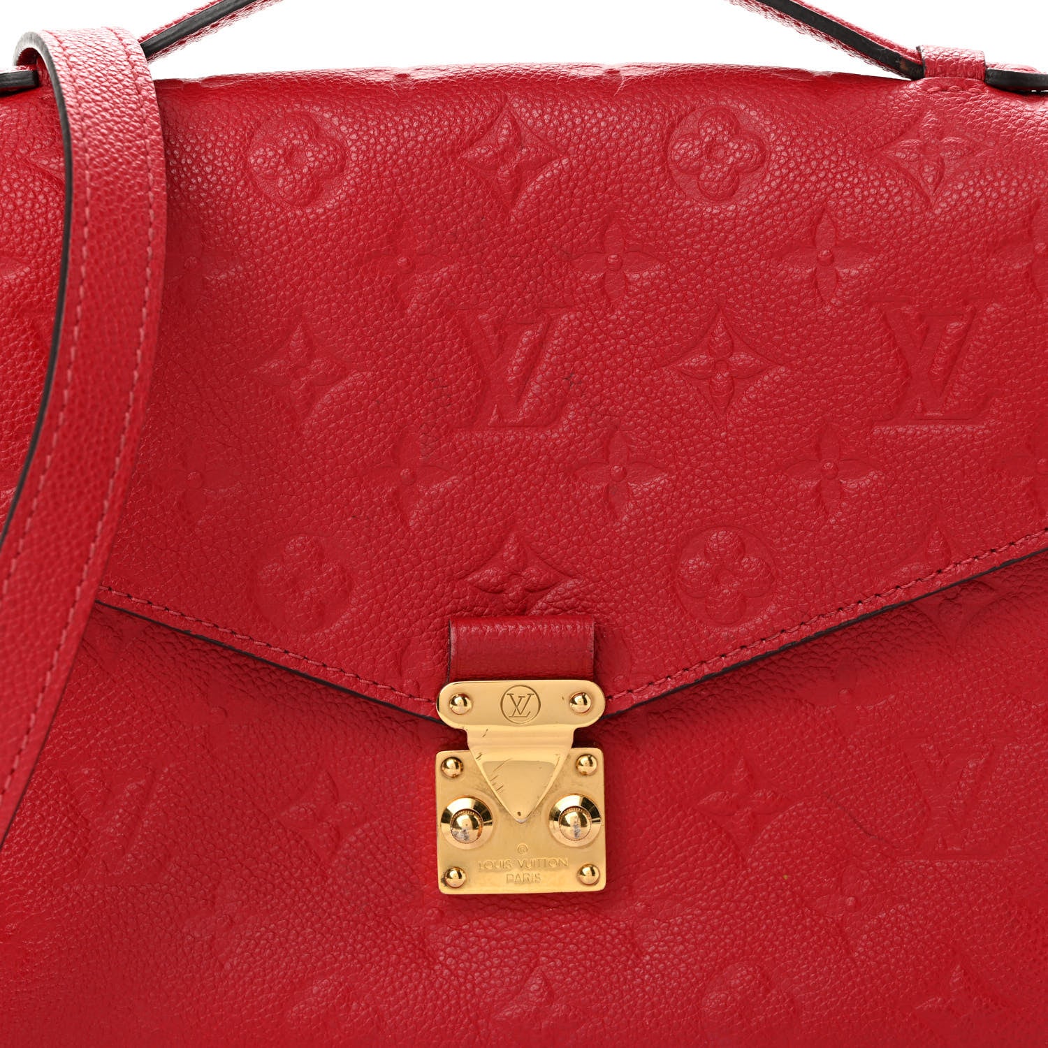 Louis Vuitton Empreinte Pochette Metis Scarlet 7 of 11