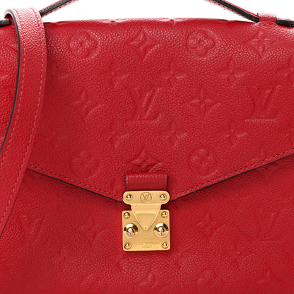 Louis Vuitton Empreinte Pochette Metis Scarlet 7 of 11