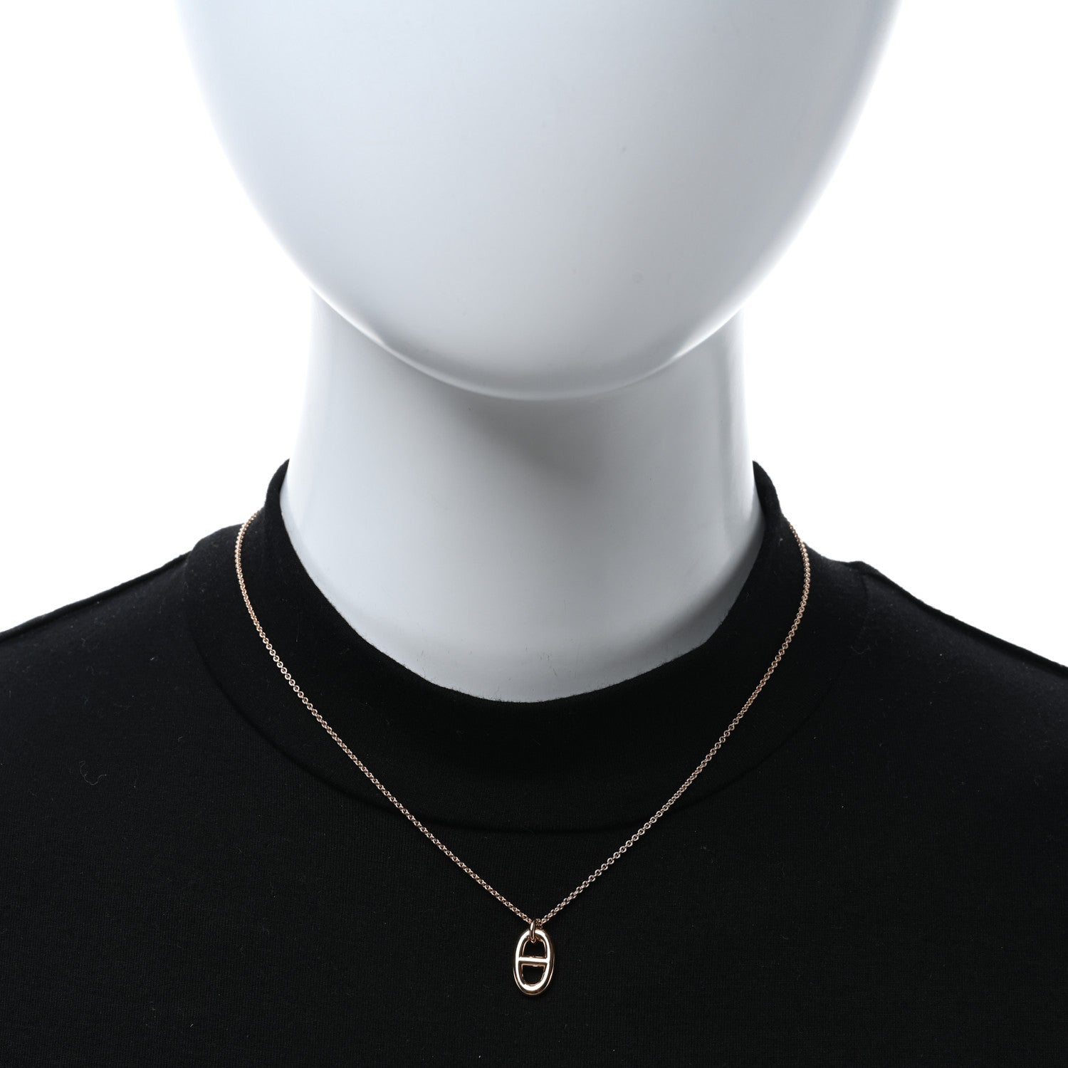 Hermes 18K Rose Gold PM Farandole Pendant Necklace 3 of 6
