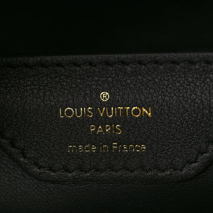 Louis Vuitton Lambskin Damier Quilt Capucines BB Matte Black 6 of 9