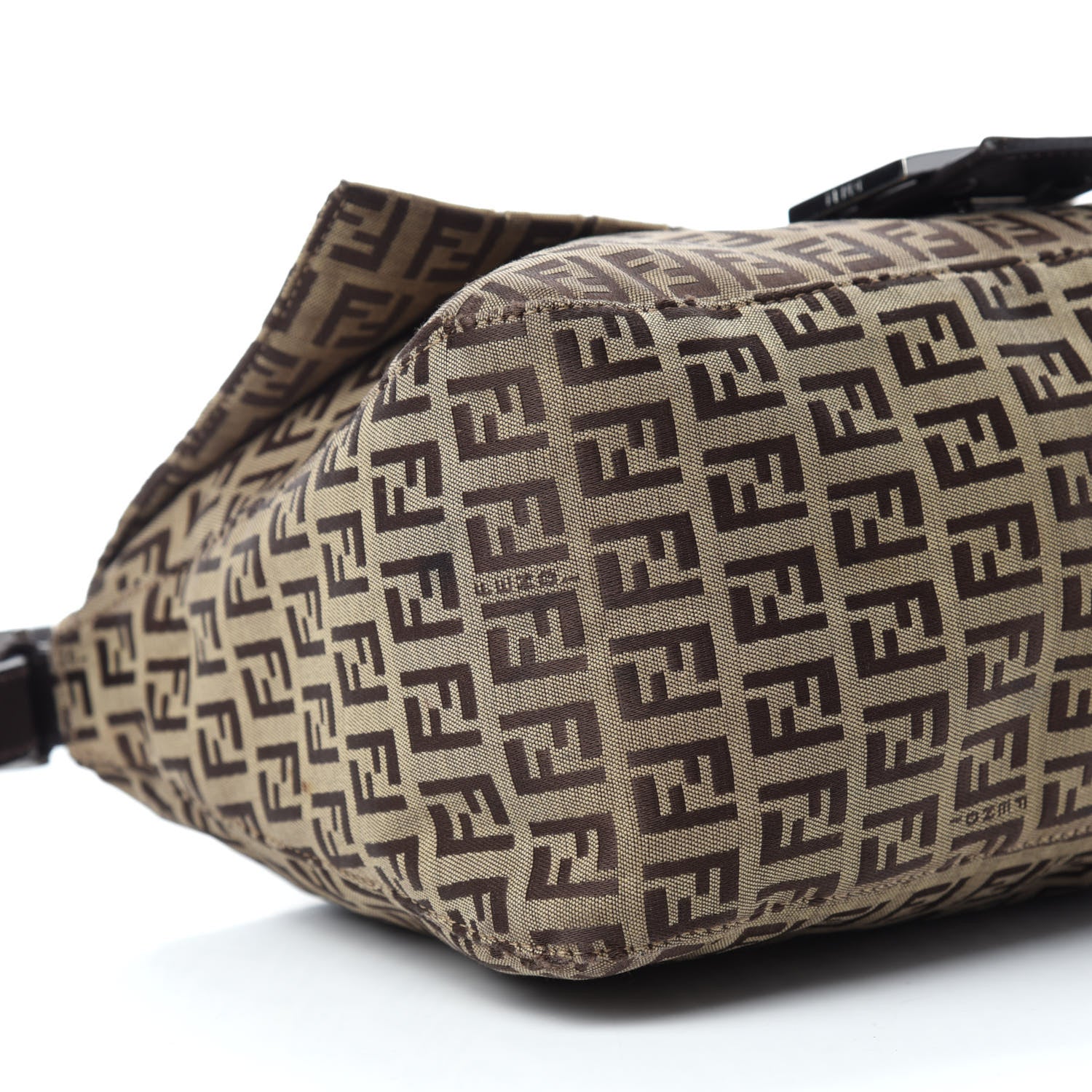 Fendi Zucchino Mama Baguette Dark Brown 6 of 11