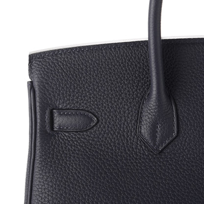 Hermes Togo Birkin 25 Bleu Nuit 11 of 37