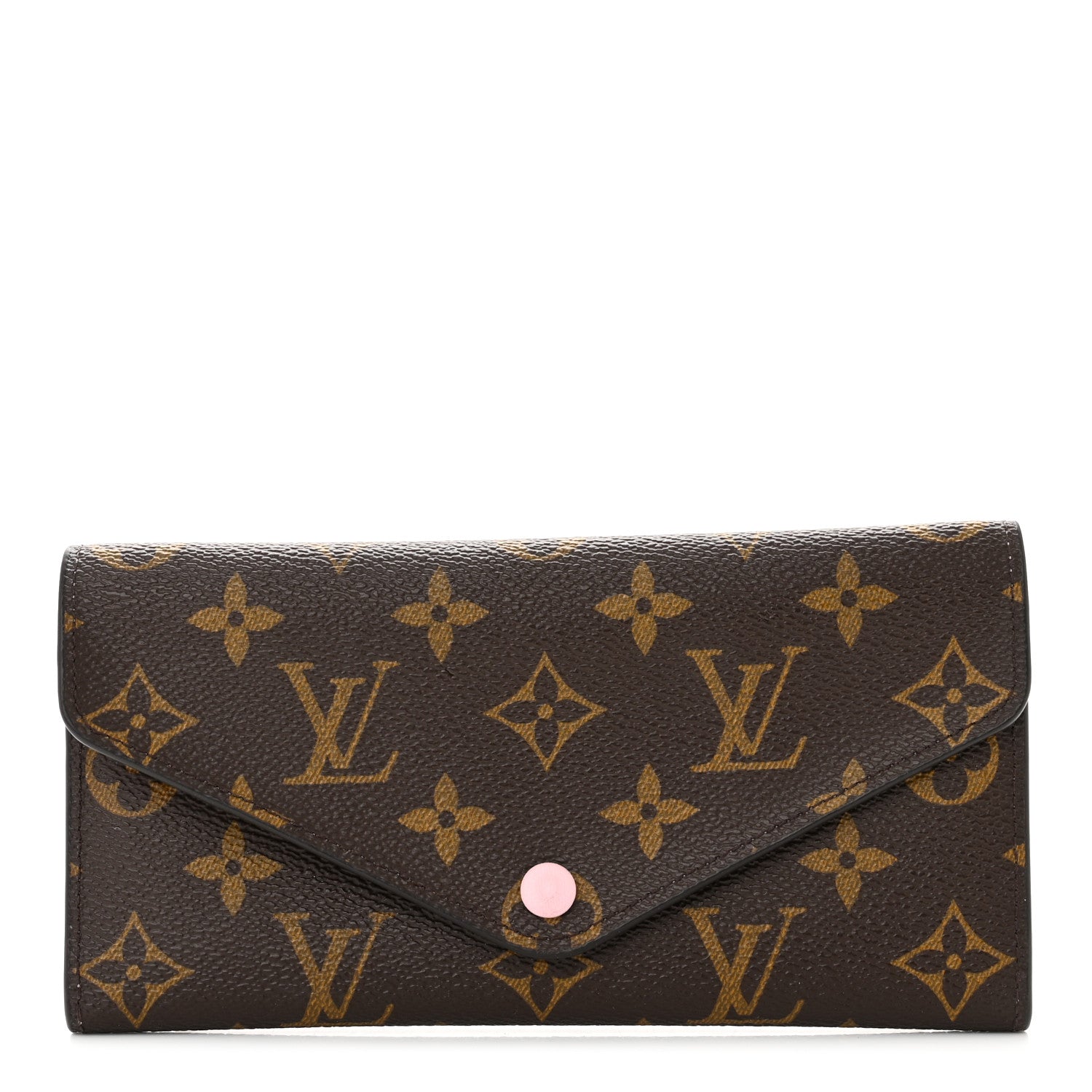 Louis Vuitton Monogram Josephine Wallet Rose Ballerine 1 of 10