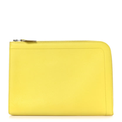 Hermes Epsom Zip Tablet Portfolio Lime 1 of 7