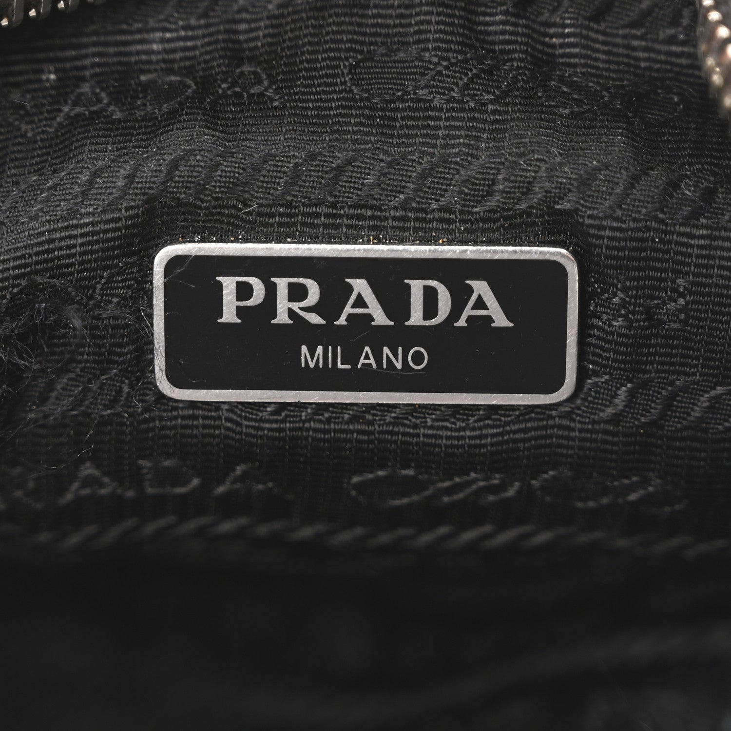 Prada Nylon Re-Edition 2005 Shoulder Bag Black 6 of 12