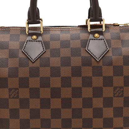 Louis Vuitton Damier Ebene Speedy 25 8 of 10