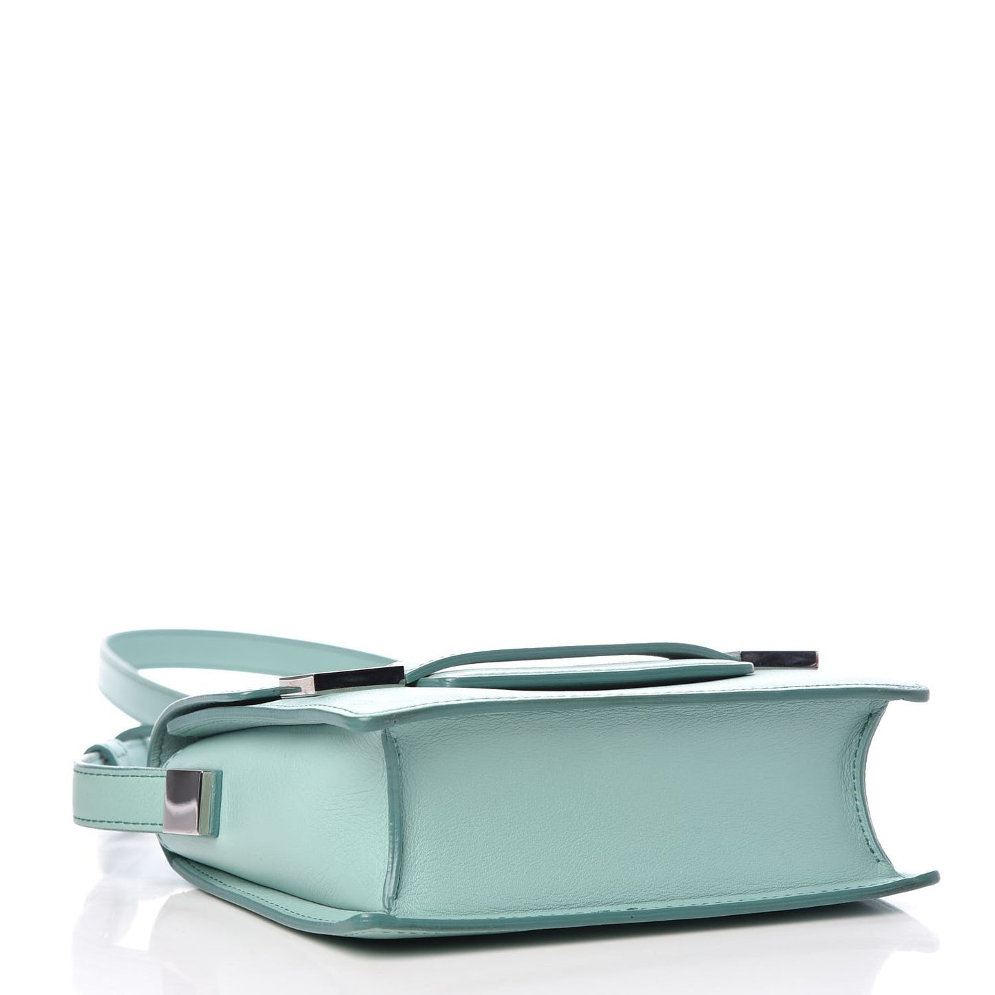 Calfskin Mini Madame Crossbody Lagon