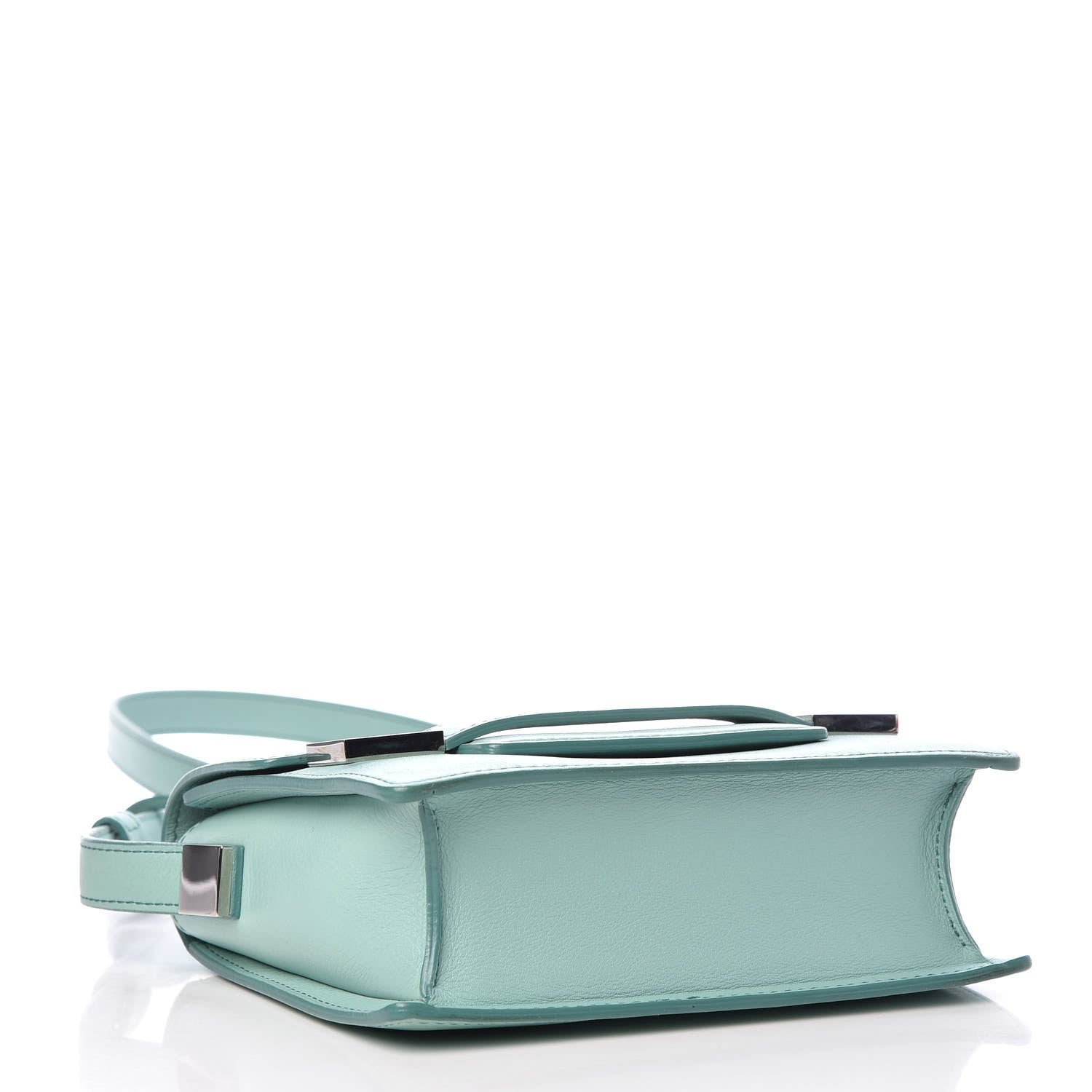 Delvaux Calfskin Mini Madame Crossbody Lagon 4 of 7