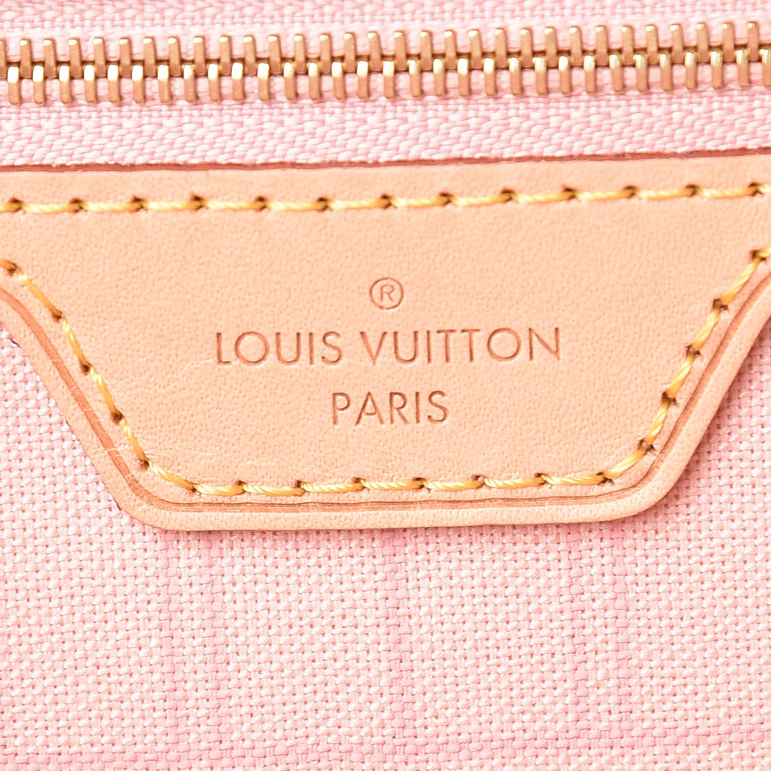 Louis Vuitton Damier Azur Neo Neverfull MM Rose Ballerine 9 of 13