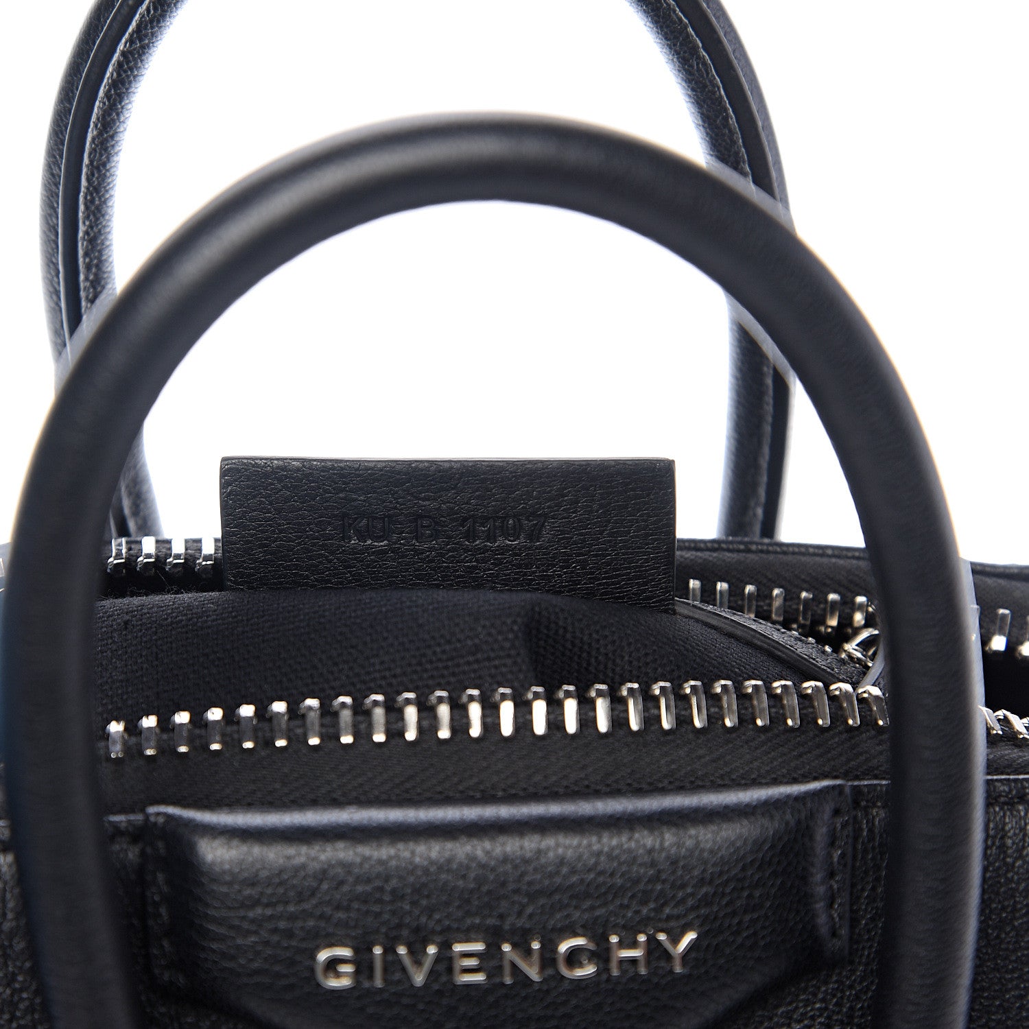 Givenchy Sugar Goatskin Mini Antigona Black 6 of 9