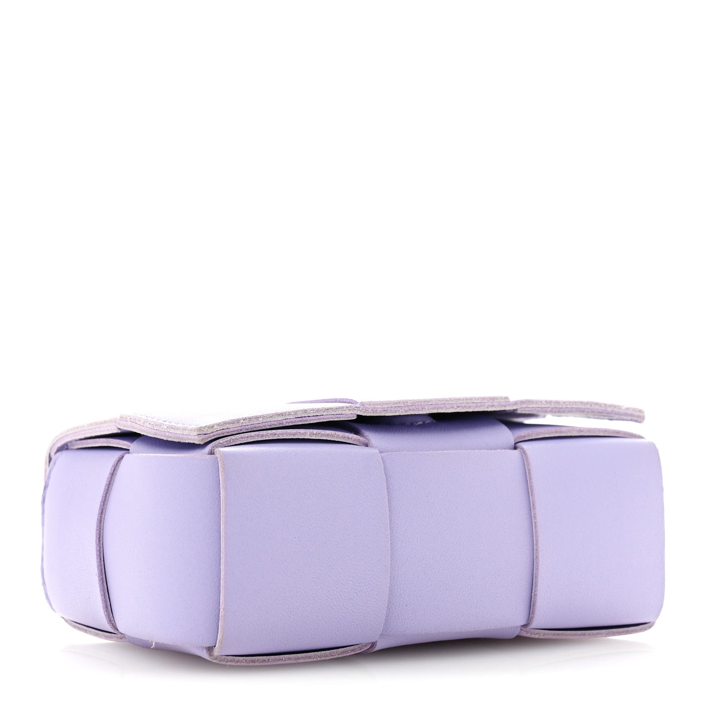Lambskin Intreccio Candy Cassette Crossbody Bag Wisteria
