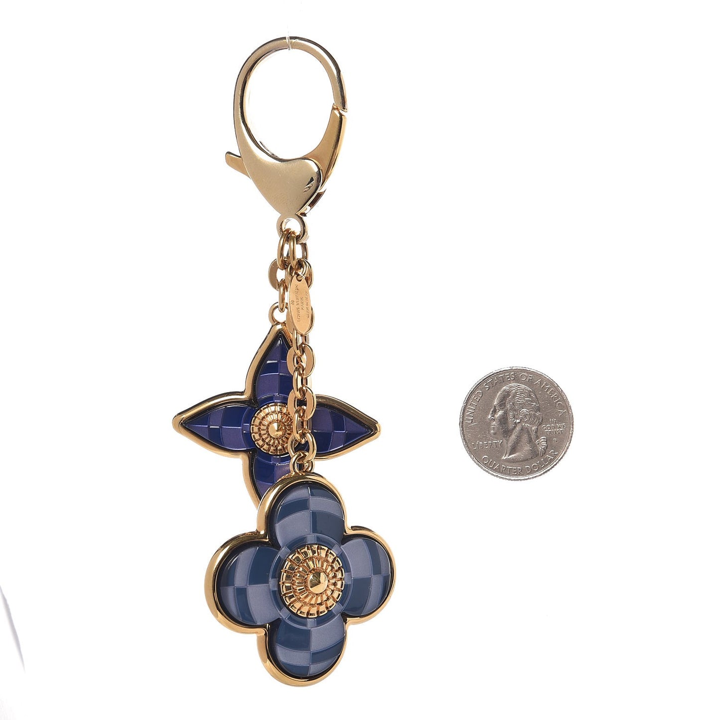 Mosaique Bag Charm Blue