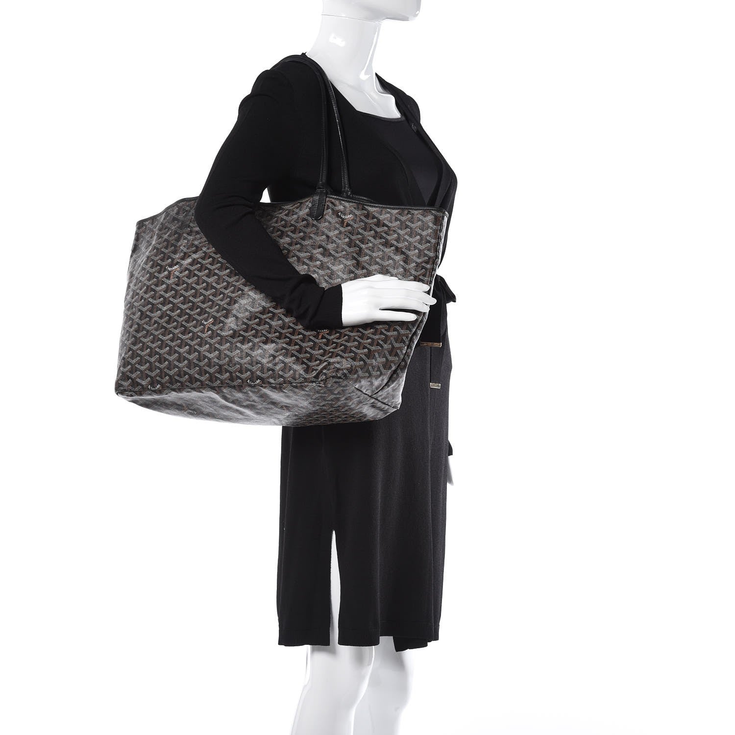 Goyard Goyardine Saint Louis GM Black 2 of 10