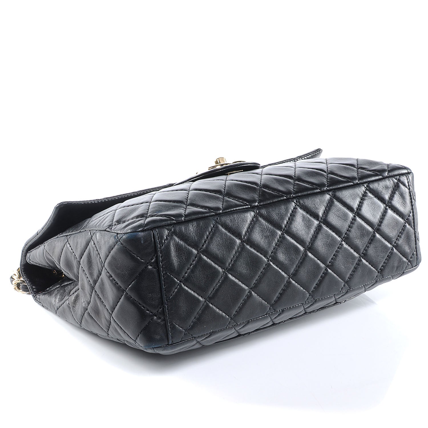 Chanel Lambskin Maxi Single Flap Black 4 of 7