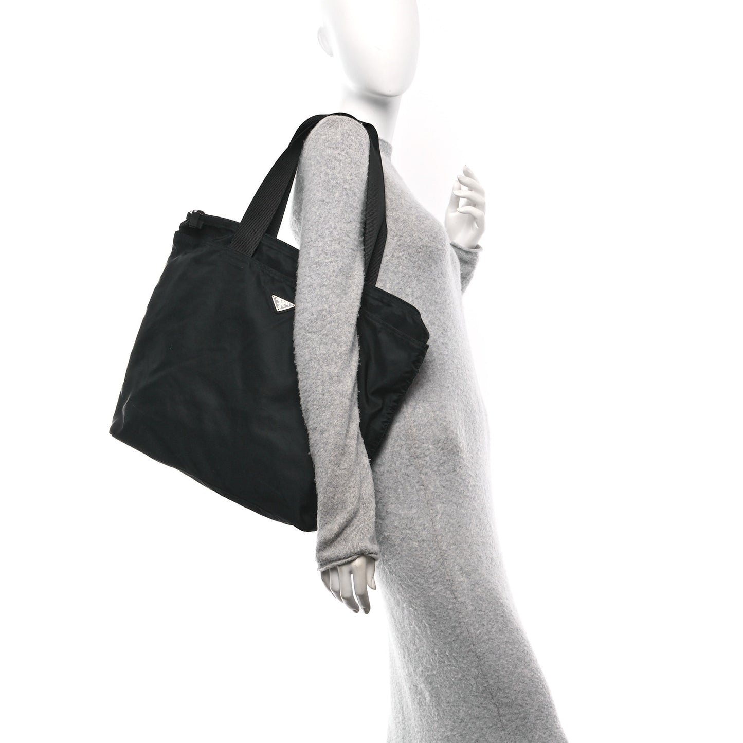 Tessuto Nylon Tote Black