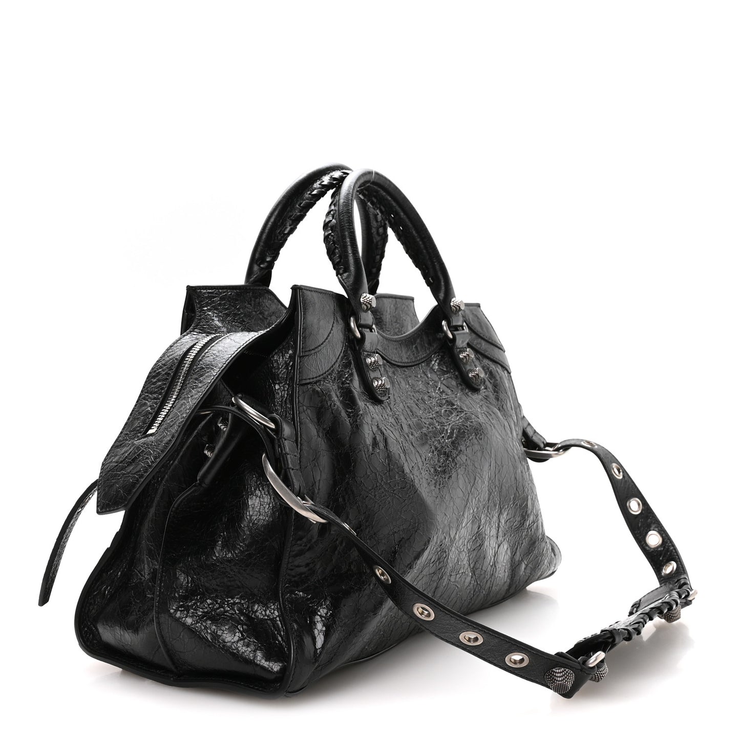 Agneau Arena Neo Cagole City Handbag Black