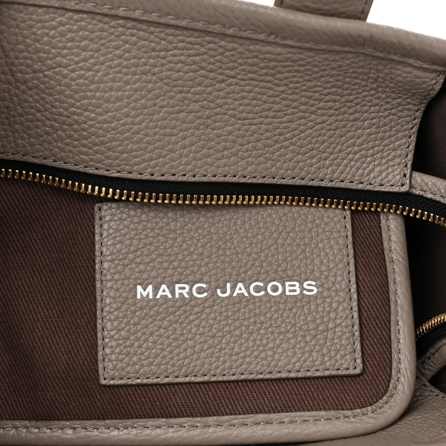 Marc Jacobs Grained Calfskin Small The Tote Bag Cement 6 of 10