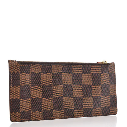 Louis Vuitton Damier Ebene Josephine Wallet Zippered Insert 3 of 6
