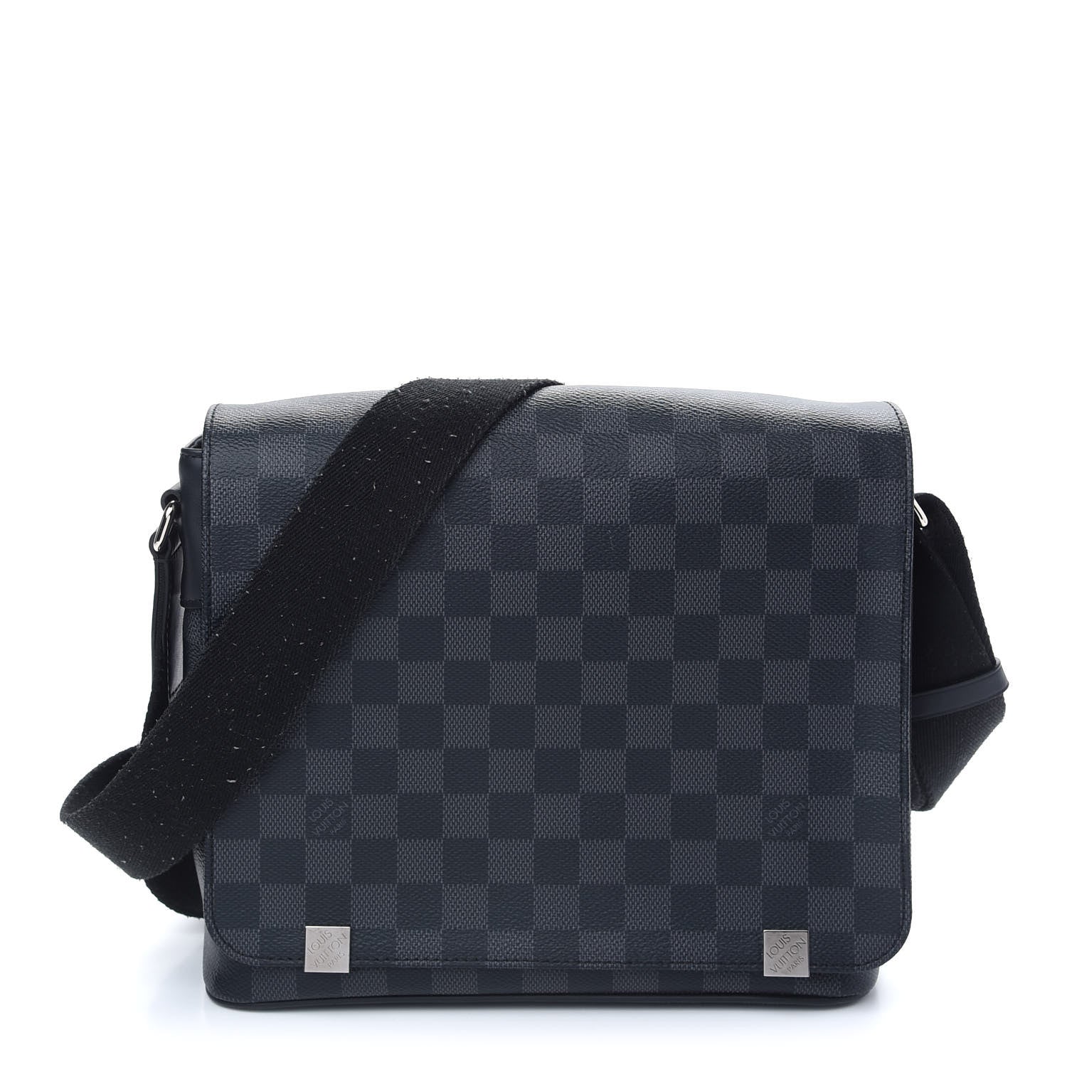 Louis Vuitton Damier Graphite District PM 1 of 10