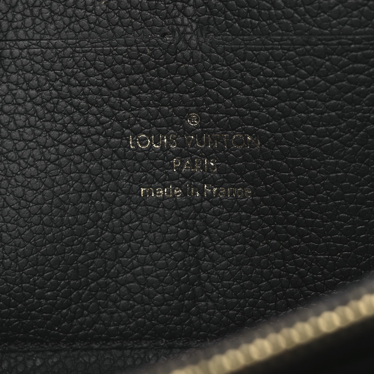 Louis Vuitton Empreinte Clemence Wallet Black 6 of 8