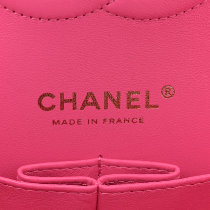 Chanel Caviar Quilted Medium Double Flap Pink 6 of 11