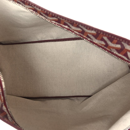 Goyard Goyardine Boheme Hobo Burgundy 6 of 10