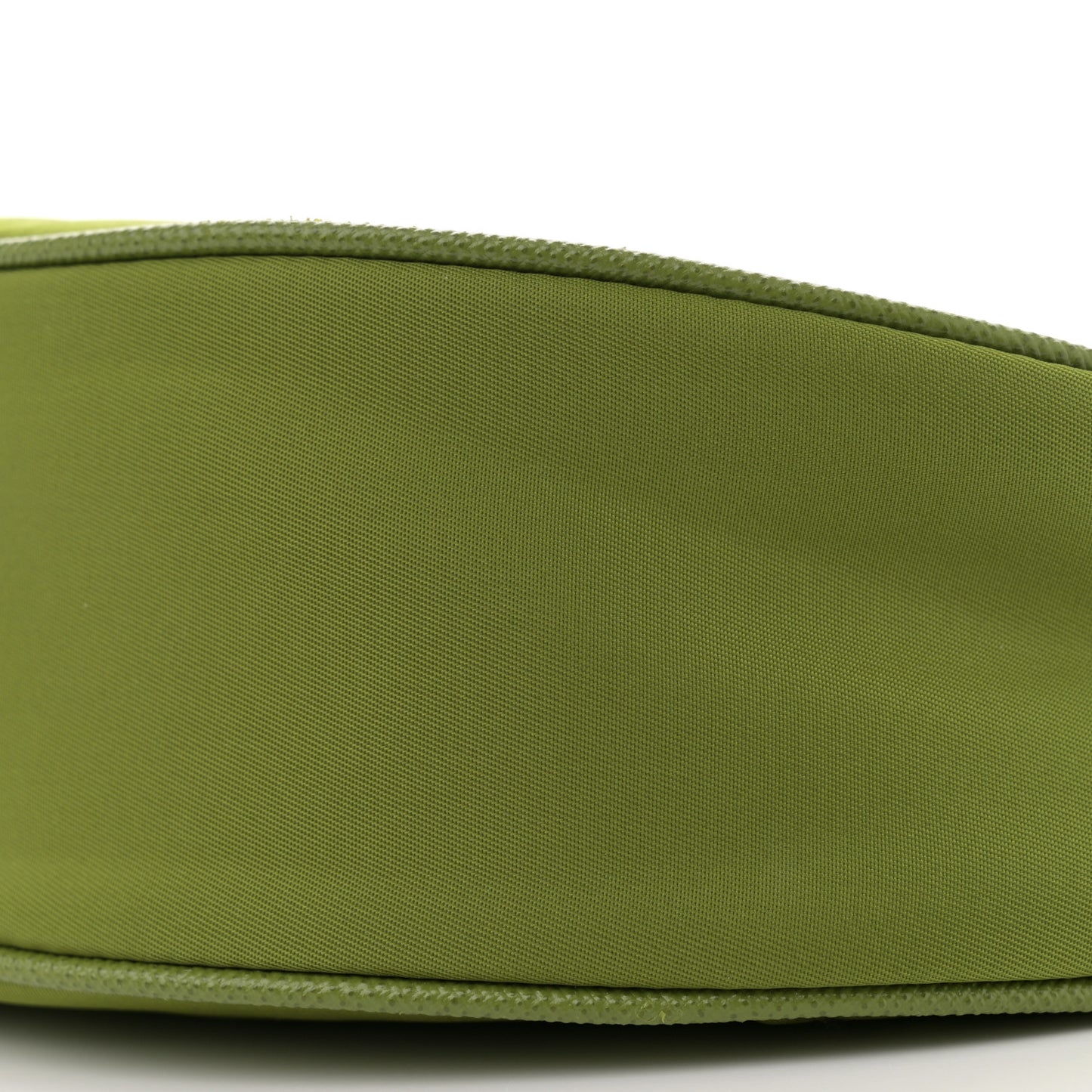 Re-Nylon Demi-lune Shoulder Bag Ivy Green