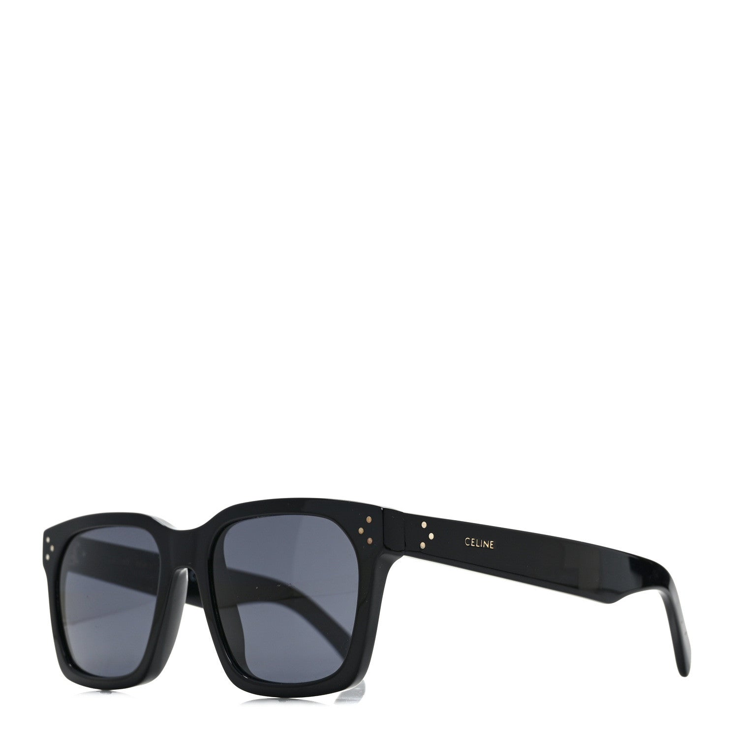Celine Acetate Polarized Square Sunglasses CL40248I Black 1 of 7