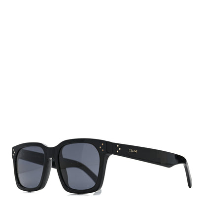 Celine Acetate Polarized Square Sunglasses CL40248I Black 1 of 7