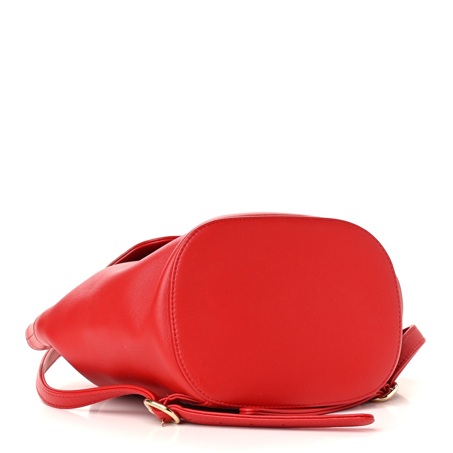 Chanel Lambskin CC Mania Backpack Red 4 of 9