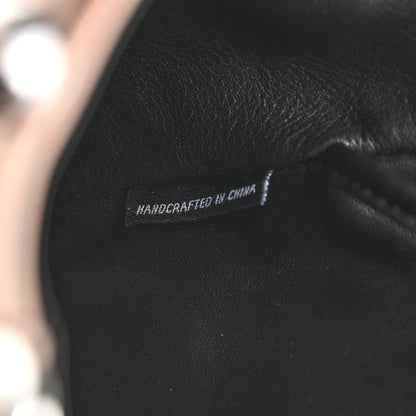 Alexander Wang Satin Embellished Mini Roxy Bucket Bag Nude 6 of 9