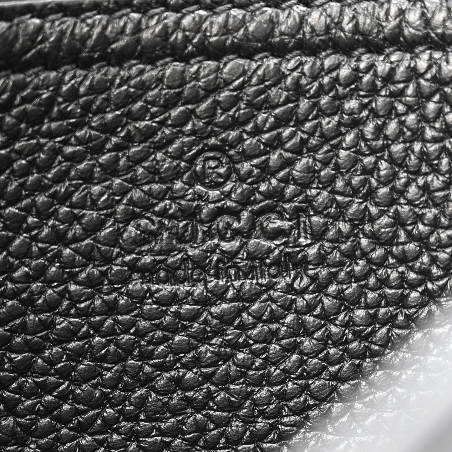 Pebbled Calfskin Small Jackie 1961 Hobo Black