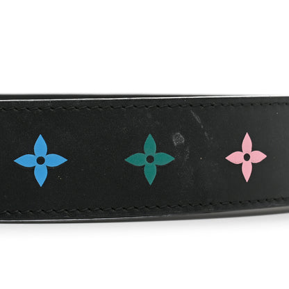Louis Vuitton Calfskin 35mm LV New Wave Belt 80 32 Black 8 of 8