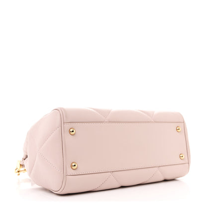 Dolce & Gabbana Nappa Quilted Medium Miss Sicily Satchel Rosa Polvere 4 of 11