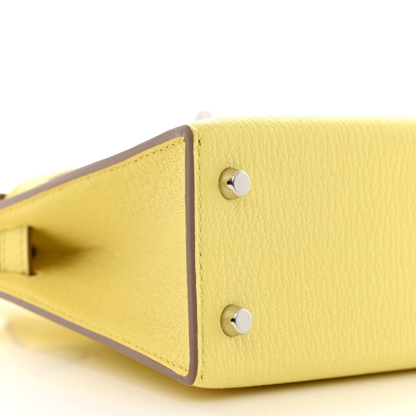 Chevre Mysore Mini Kelly Sellier 20 Limoncello