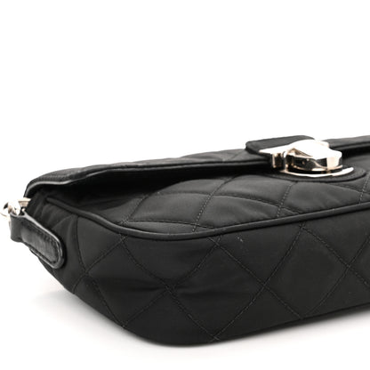 Prada Nylon Tessuto Impuntu Quilted Flap Black 8 of 9