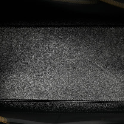Celine Canvas Smooth Calfskin Micro Tri-Color Luggage Teal 5 of 9