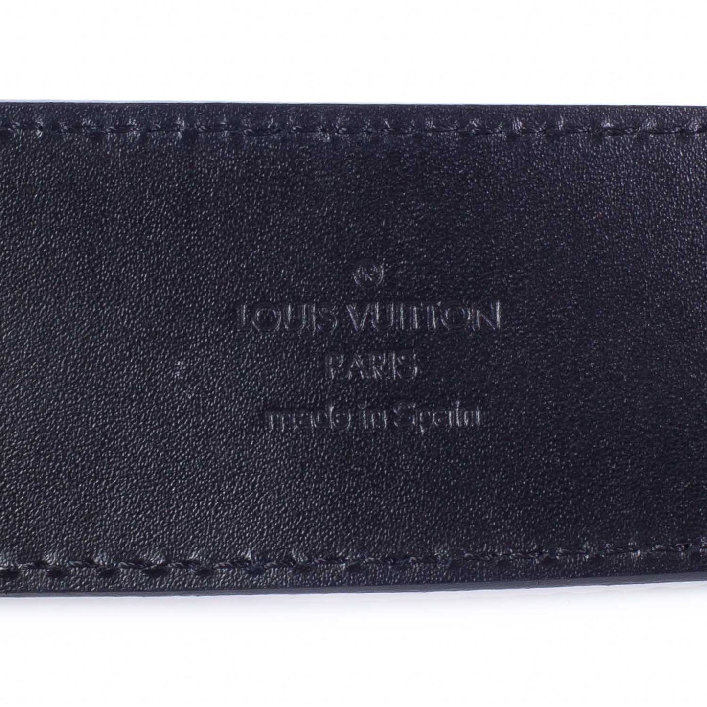 Damier Graphite LV Initiales Belt 85 34