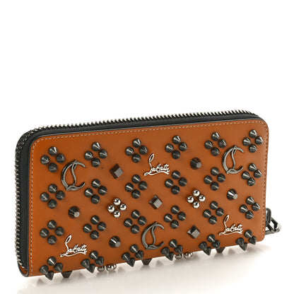 Christian Louboutin Calfskin Loubinthesky Panettone Wallet Brown 3 of 7