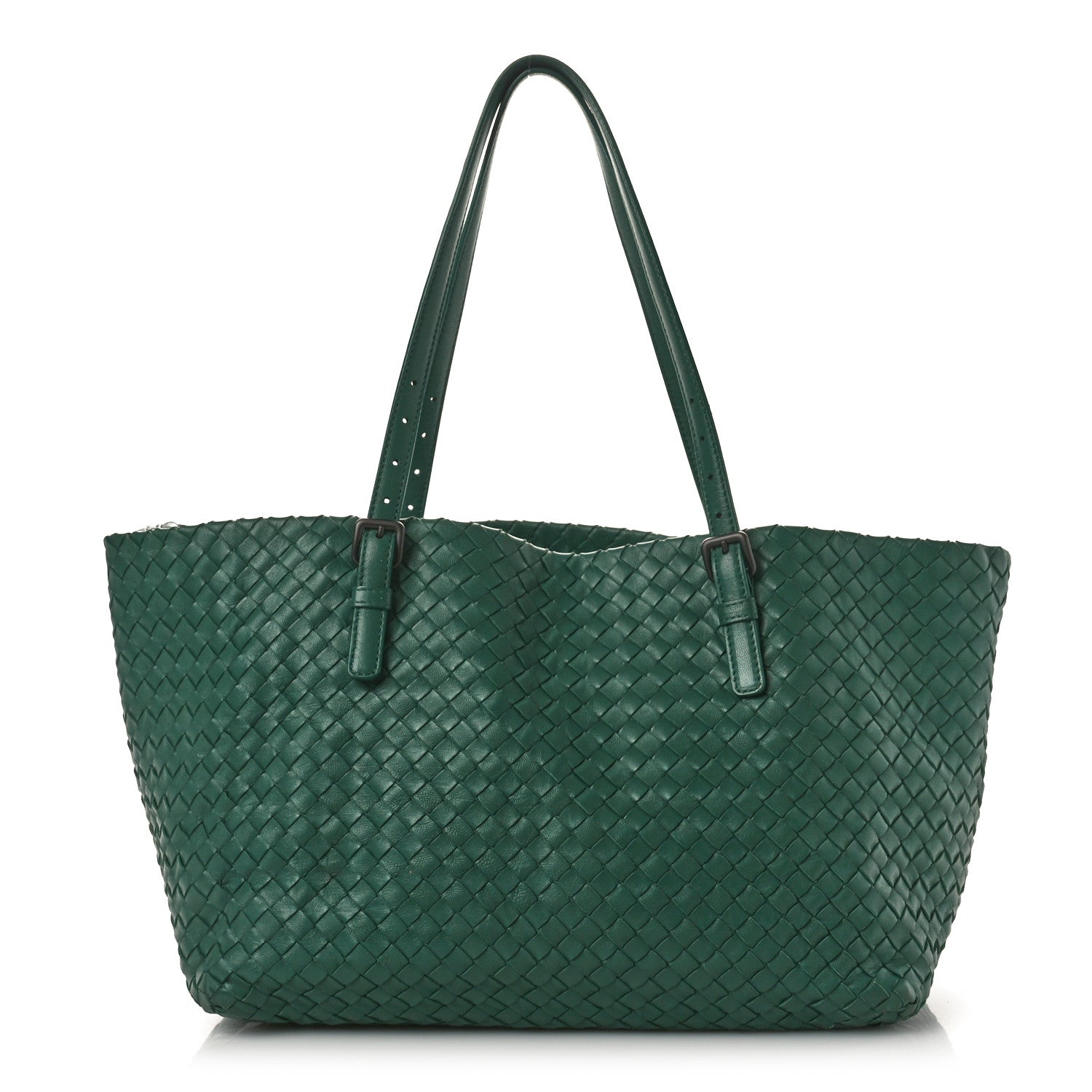 Bottega Veneta Nappa Intrecciato Medium Cesta Tote Green 1 of 10