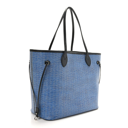 Louis Vuitton Epi Neverfull MM Denim Light 4 of 9
