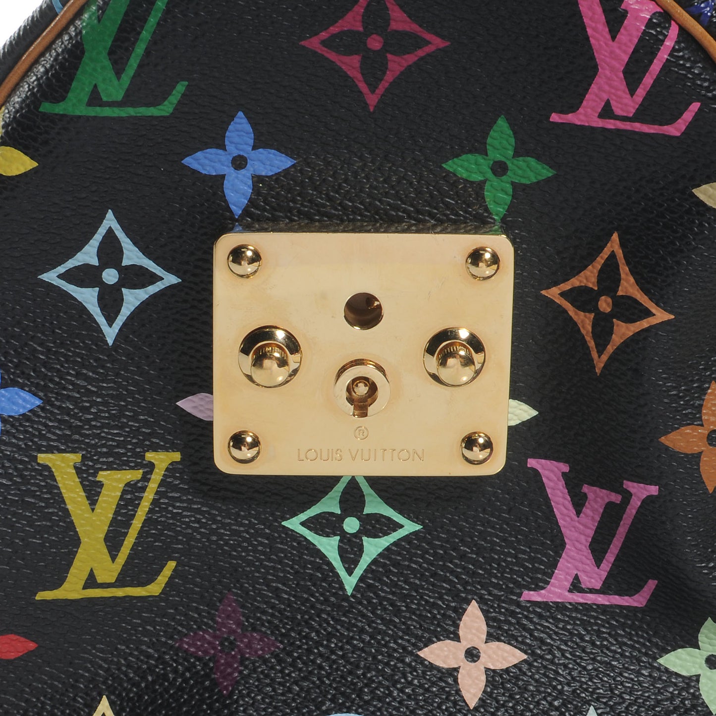 Monogram Multicolor Speedy 30 Black