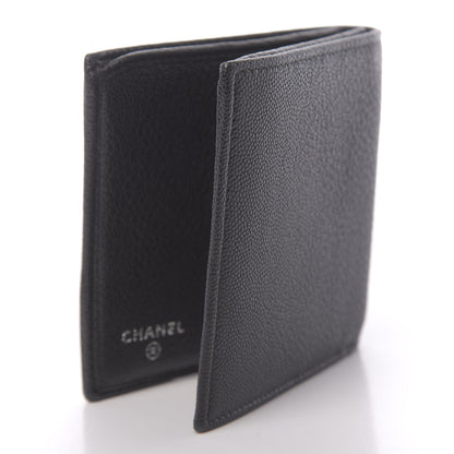 Chanel Caviar CC Bi-Fold Wallet Black 3 of 9